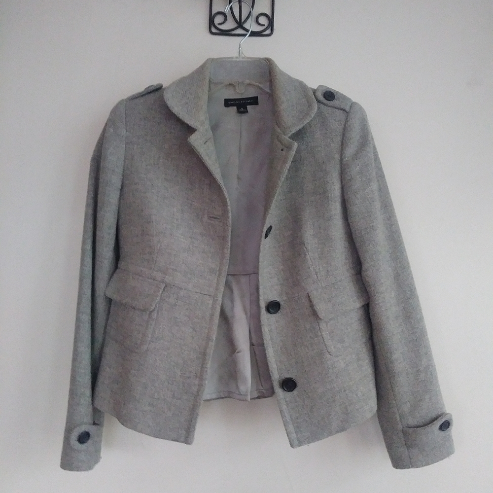 Banana Republic gray jacket S - Picture 3 of 5
